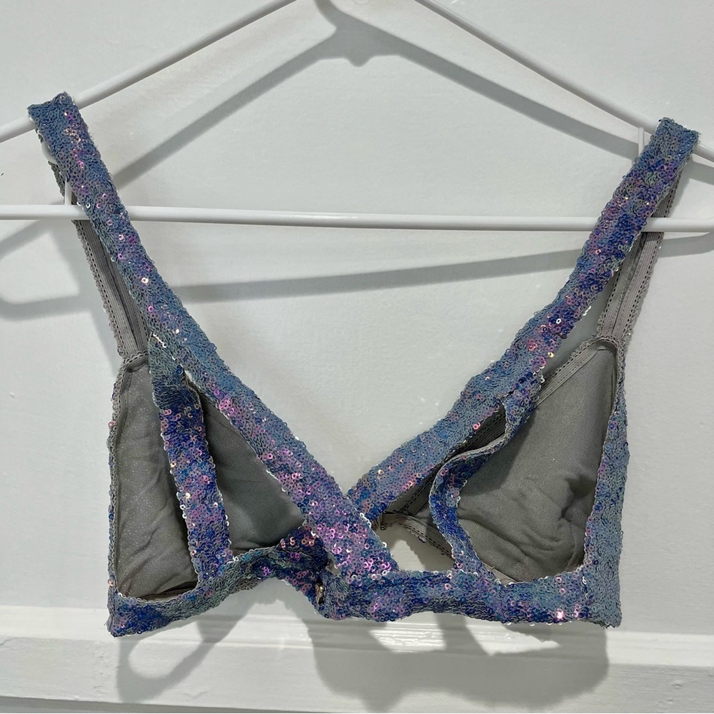 For Love & Lemons Cosmo Sequin Strappy Bra - Picture 4 of 4